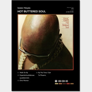 Isaac Hayes - Hot Buttered Soul Tracklist Album Posters and Art